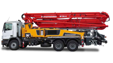 Concret pump truck